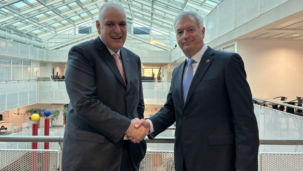 Star Alliance CEB Chair Announcement, Theo Panagiotoulias (Left) and Michael Rousseau (Right)